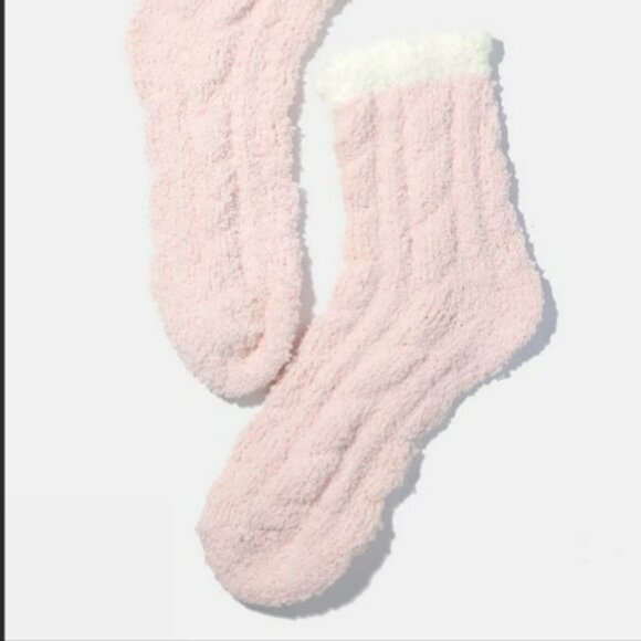 Cute as a Lamb Fuzzy  Socks - Picture 2 of 2